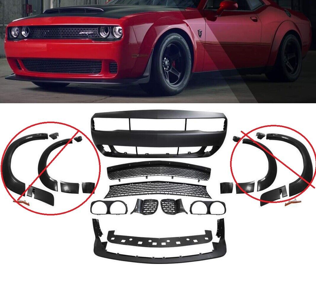 Custom Hellcat OEM Conversion Kit 08-up Dodge Challenger